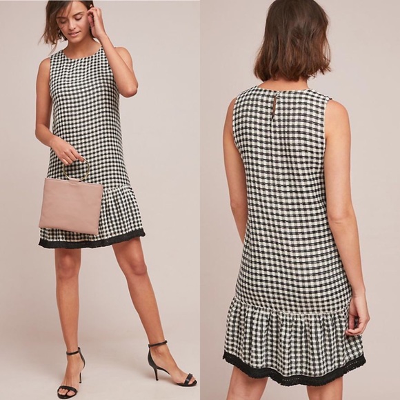 Anthropologie Dresses & Skirts - Anthropologie Dolan Left Coast Gingham Shift Dress
